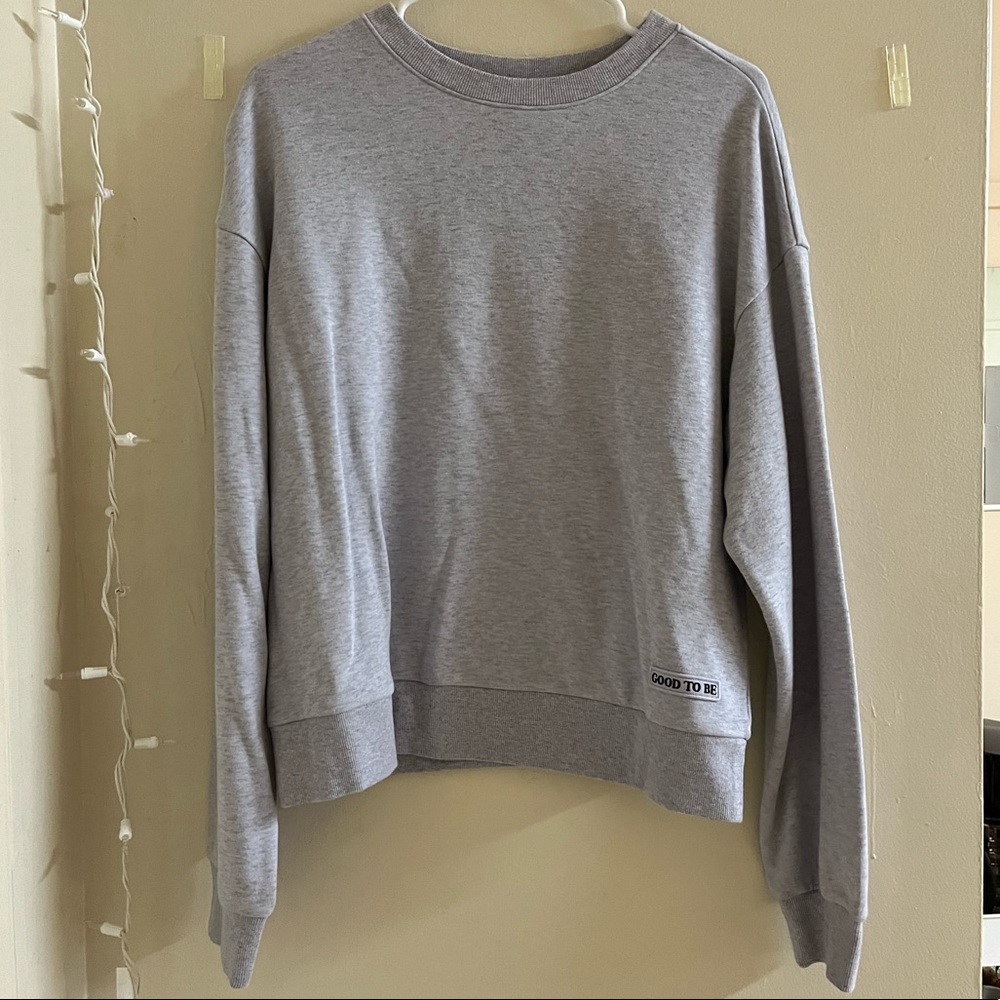 GoodToBe lavender sweatshirt